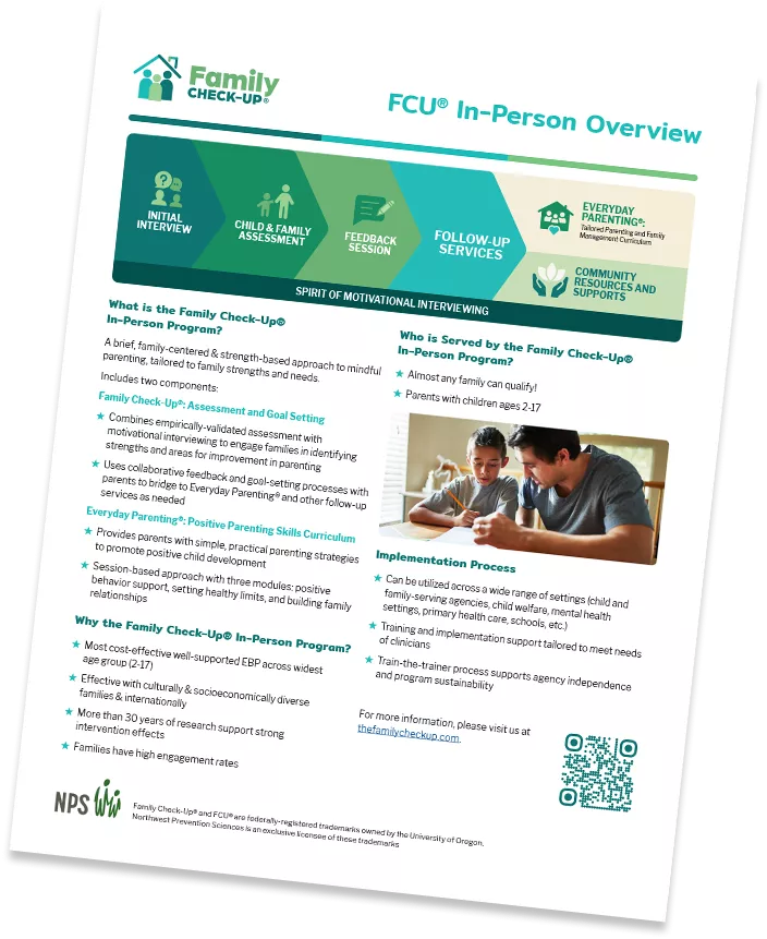 Screenshot: FCU In-Person Overview