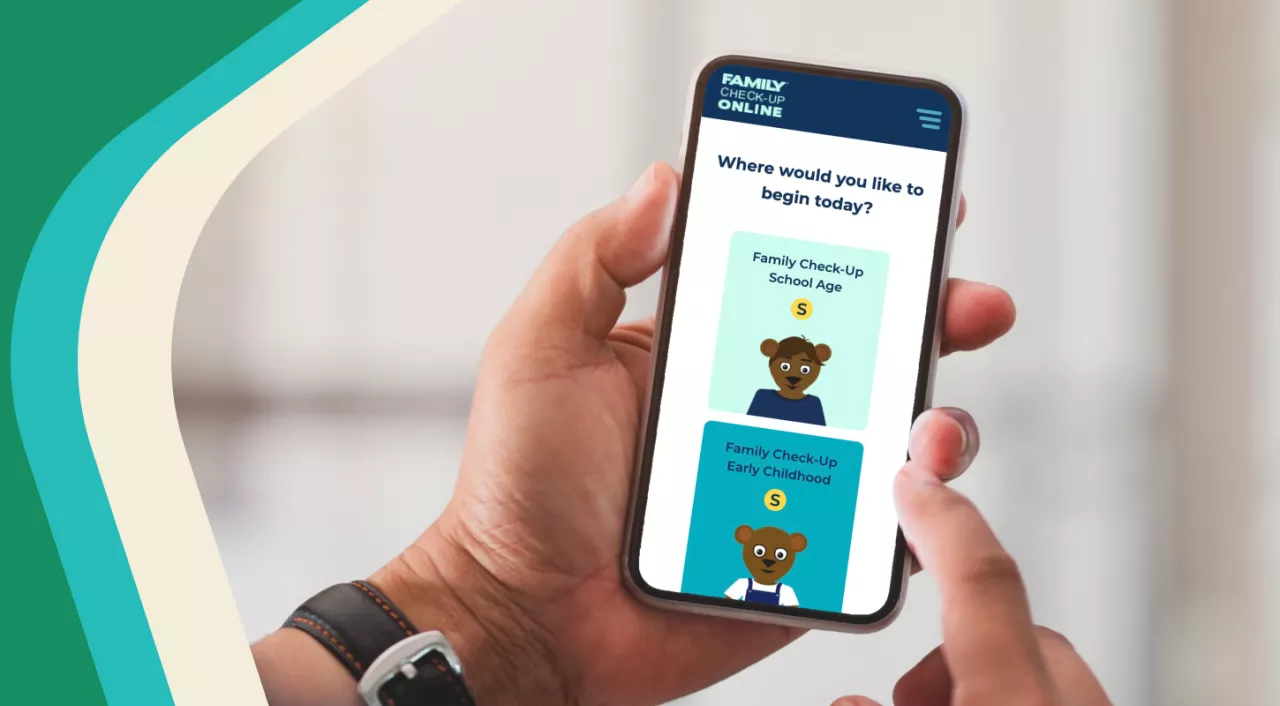 Photo: Smartphone showing FCU Online